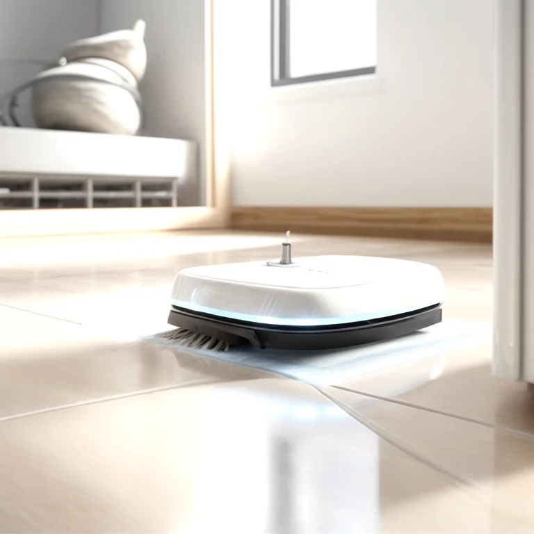 mopmindai AI Wischroboter in Aktion